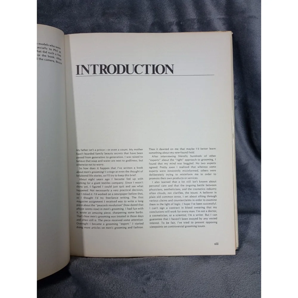 Looking‎ Good : A Guide for Men by Charles Hix (Hardcover) 1977 Bruce Weber
